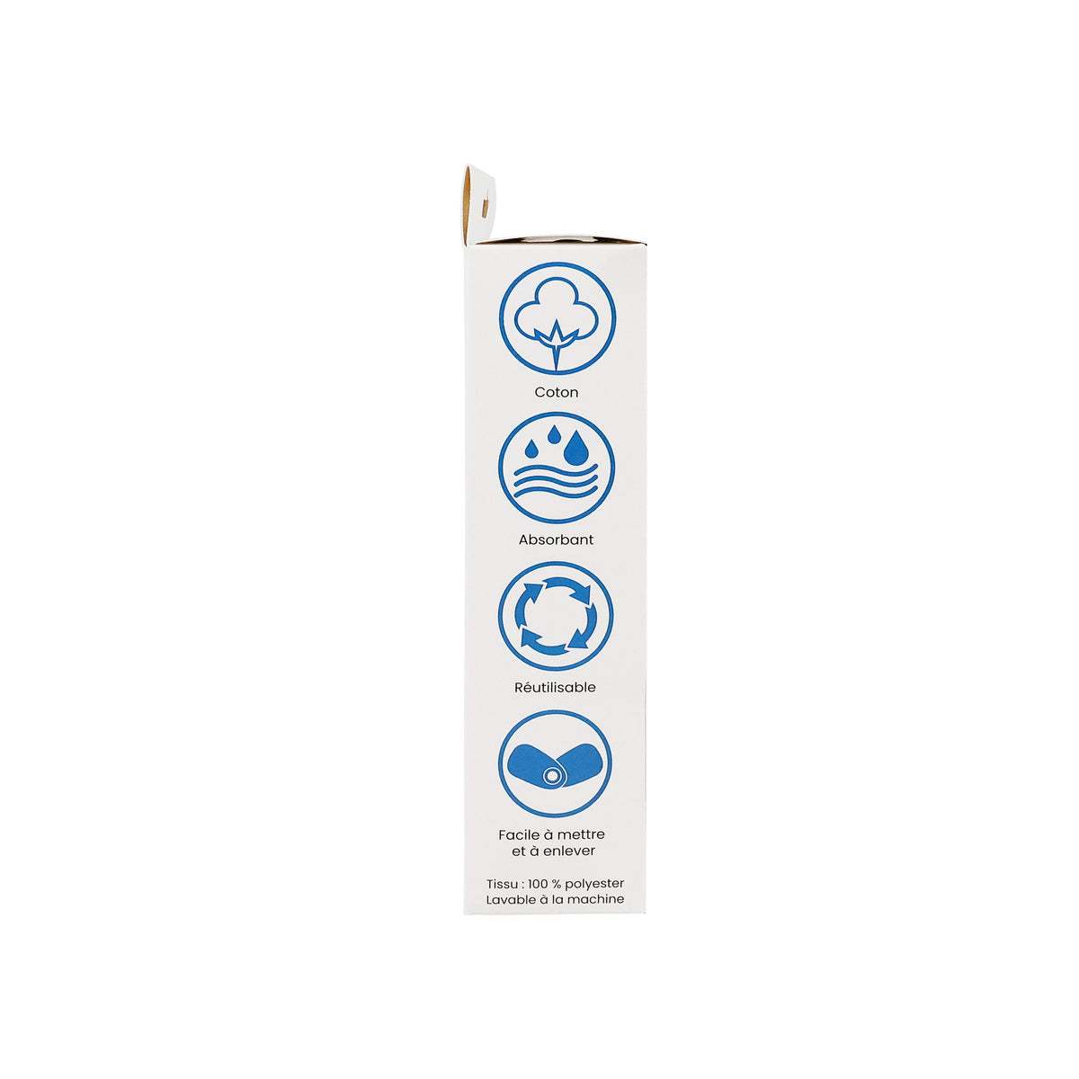 BANDANA CLOTHING PROTECTORS (2 PACK) PACKAGE SIDE 2
