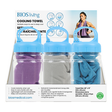 Load image into Gallery viewer, BIOS Living - Cooling Towel Display (6 Pieces)
