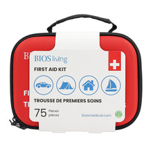 Load image into Gallery viewer, 75 pieces first aid kit front package
