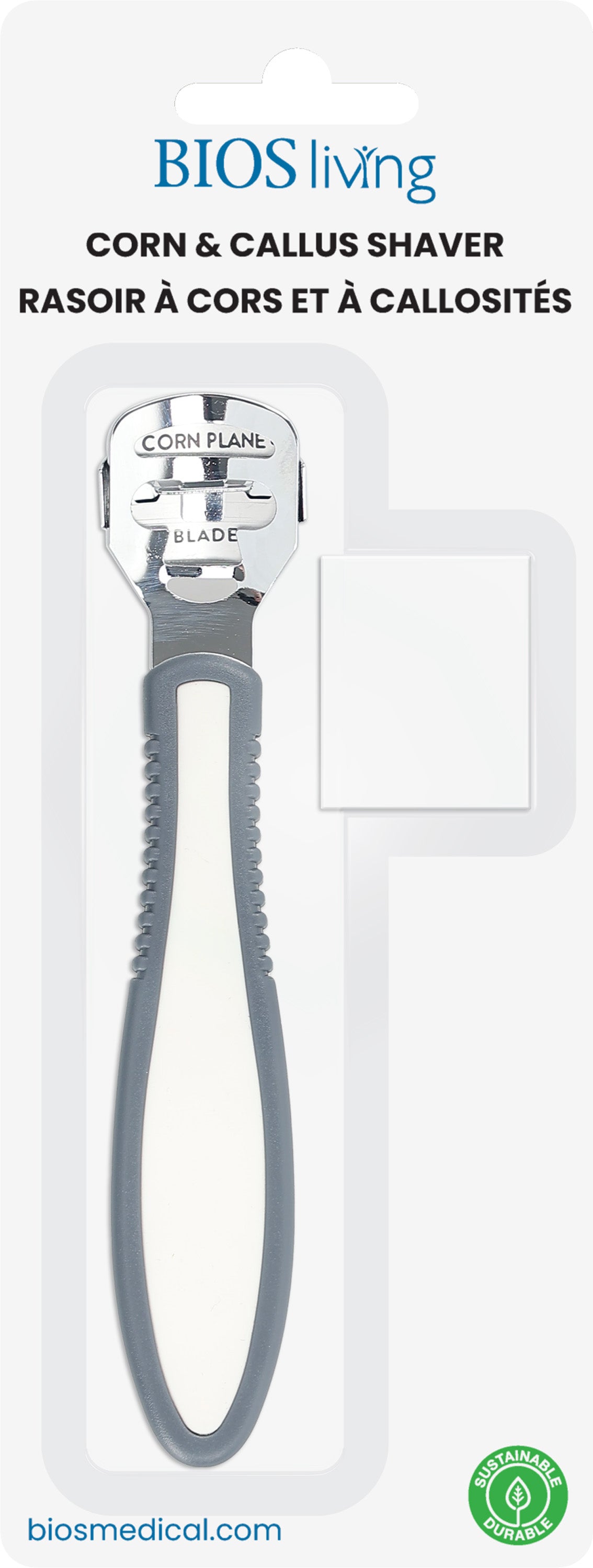 Corn & Callus Shaver pkg front