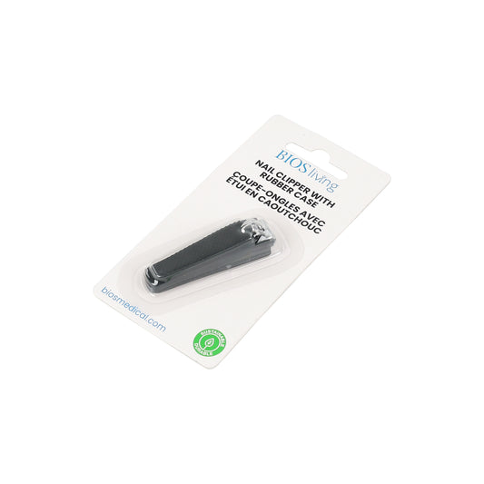 NAIL CLIPPER WITH RUBBER CASE