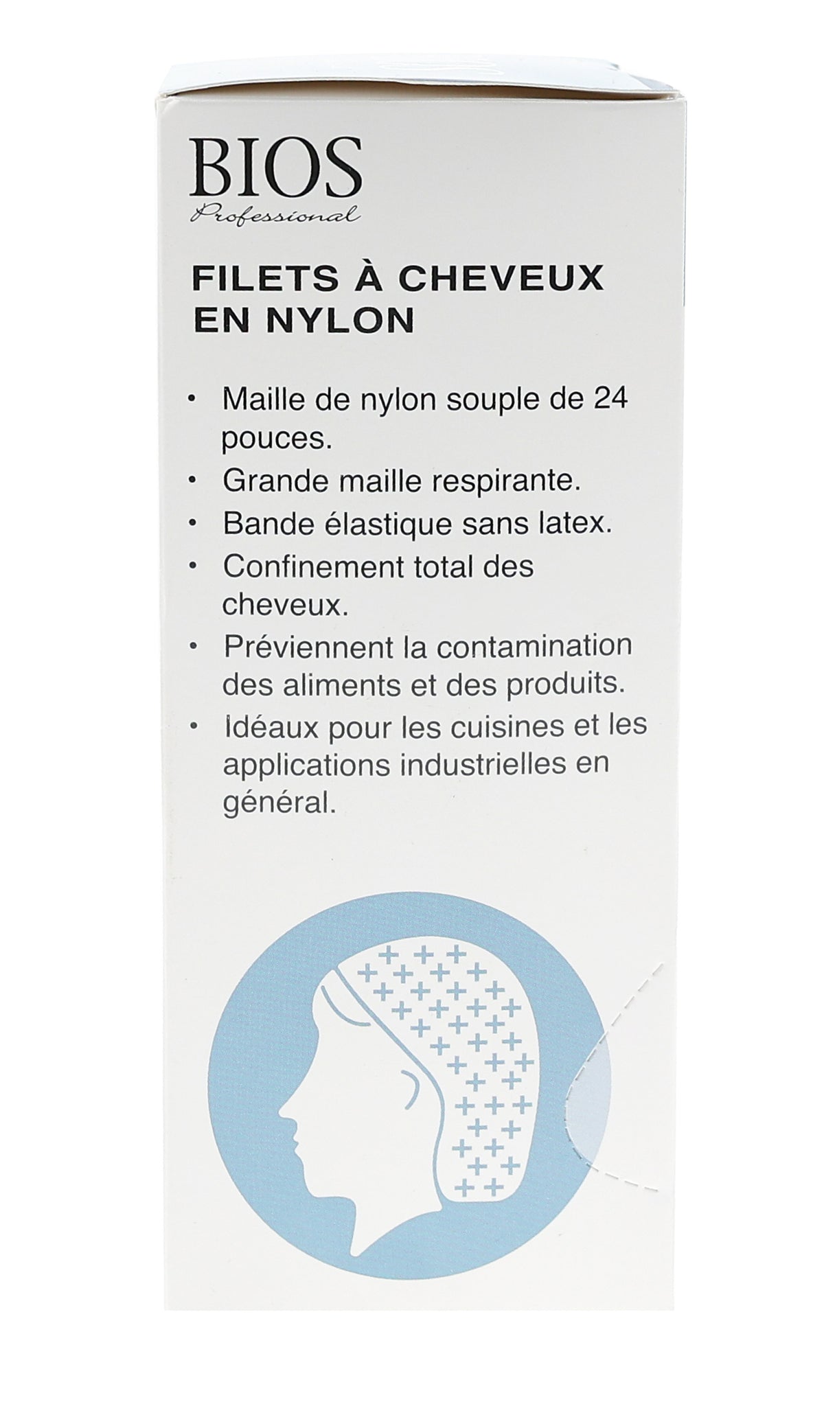 Nylon Hair Nets package side 2