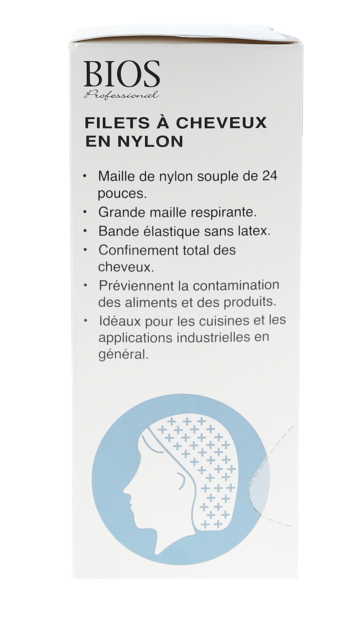 Nylon Hair Nets package side 2