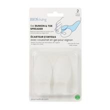 Charger l&#39;image dans la galerie, Gel Bunion &amp; Toe Spreader Package front
