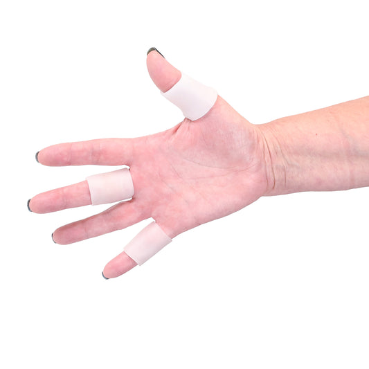 Gel Toe/Finger Sleeves in use