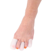Load image into Gallery viewer, Gel Toe/Finger Caps in use
