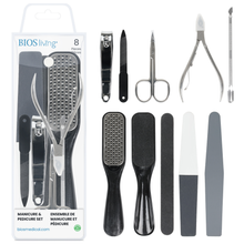 Load image into Gallery viewer, BIOS Living - Manicure &amp; Pedicure Set (8 pieces)
