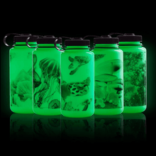 Load image into Gallery viewer, 32oz Wide Mouth Water Bottle - GloWyld Series
