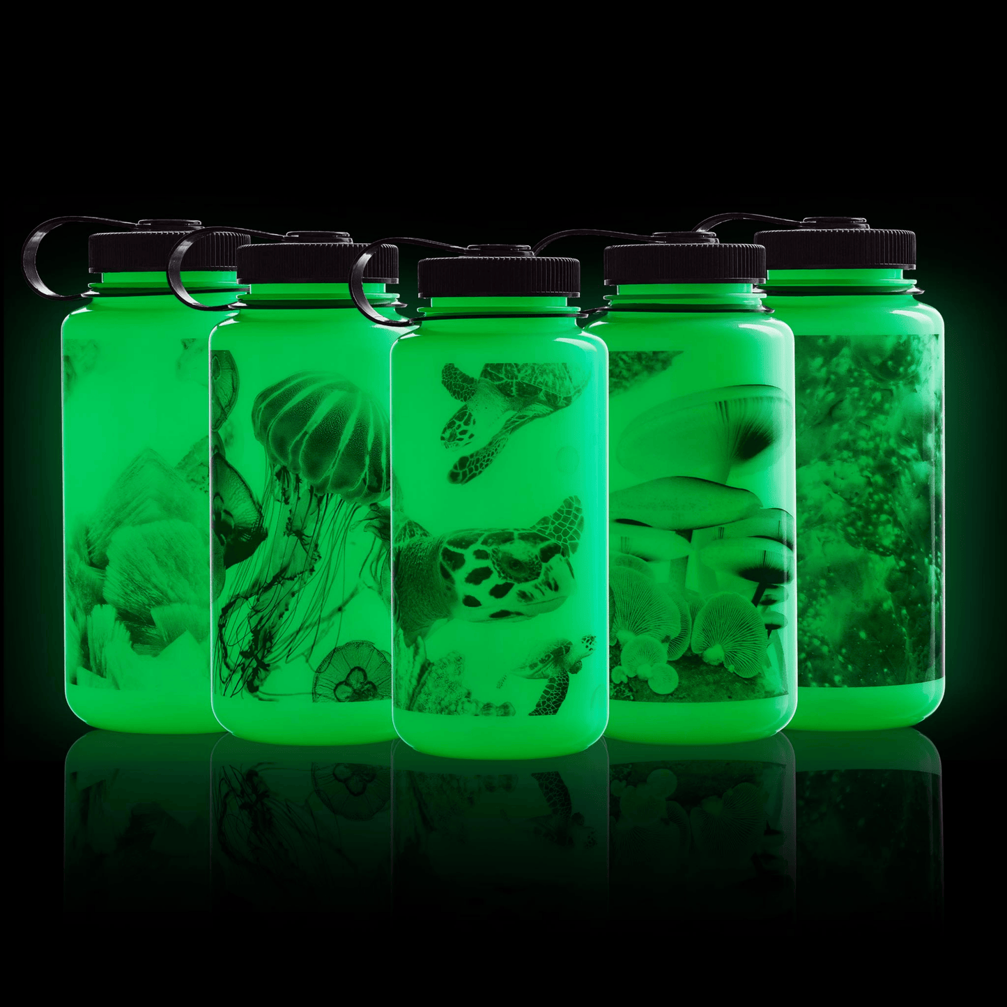 32oz Wide Mouth Water Bottle - GloWyld Series