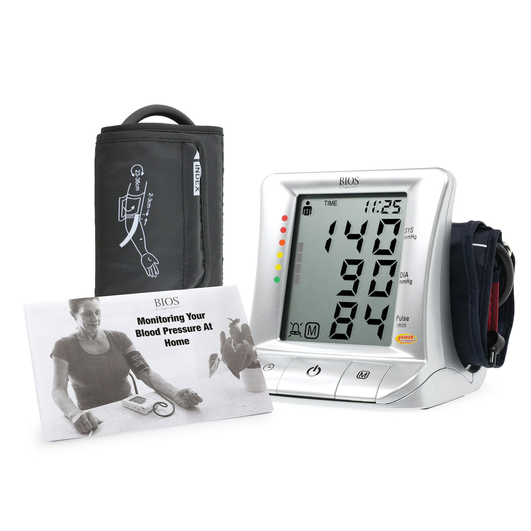 Large Screen Blood Pressure Monitor with FREE Wide Range Cuff & Log Book Photo