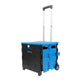 Panier de magasinage roulant pliable