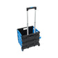 Panier de magasinage roulant pliable
