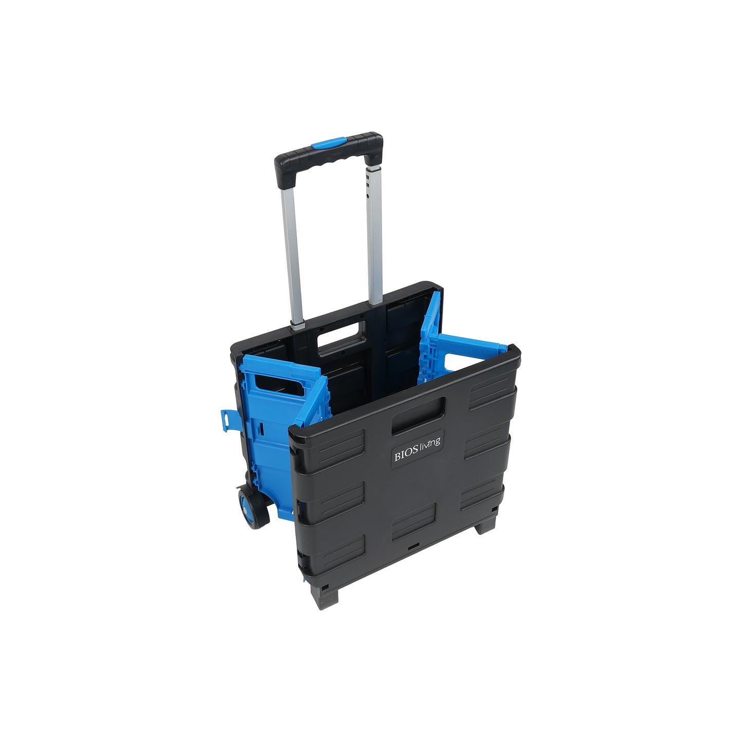 Panier de magasinage roulant pliable