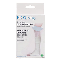 Load image into Gallery viewer, front view of the packaging of leg cast protector
