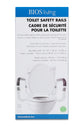 Cadre de sécurité pour la toilette