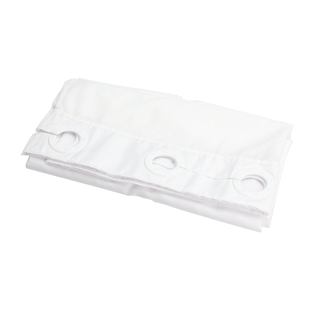 Transfer Bench Shower Curtain folded