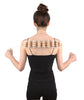 wooden rope massager on a persons back