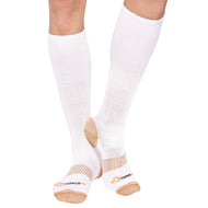 COPPER 88™ Knee High Socks - White Photo