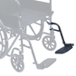 Left Wheelchair Leg and Foot Attachment