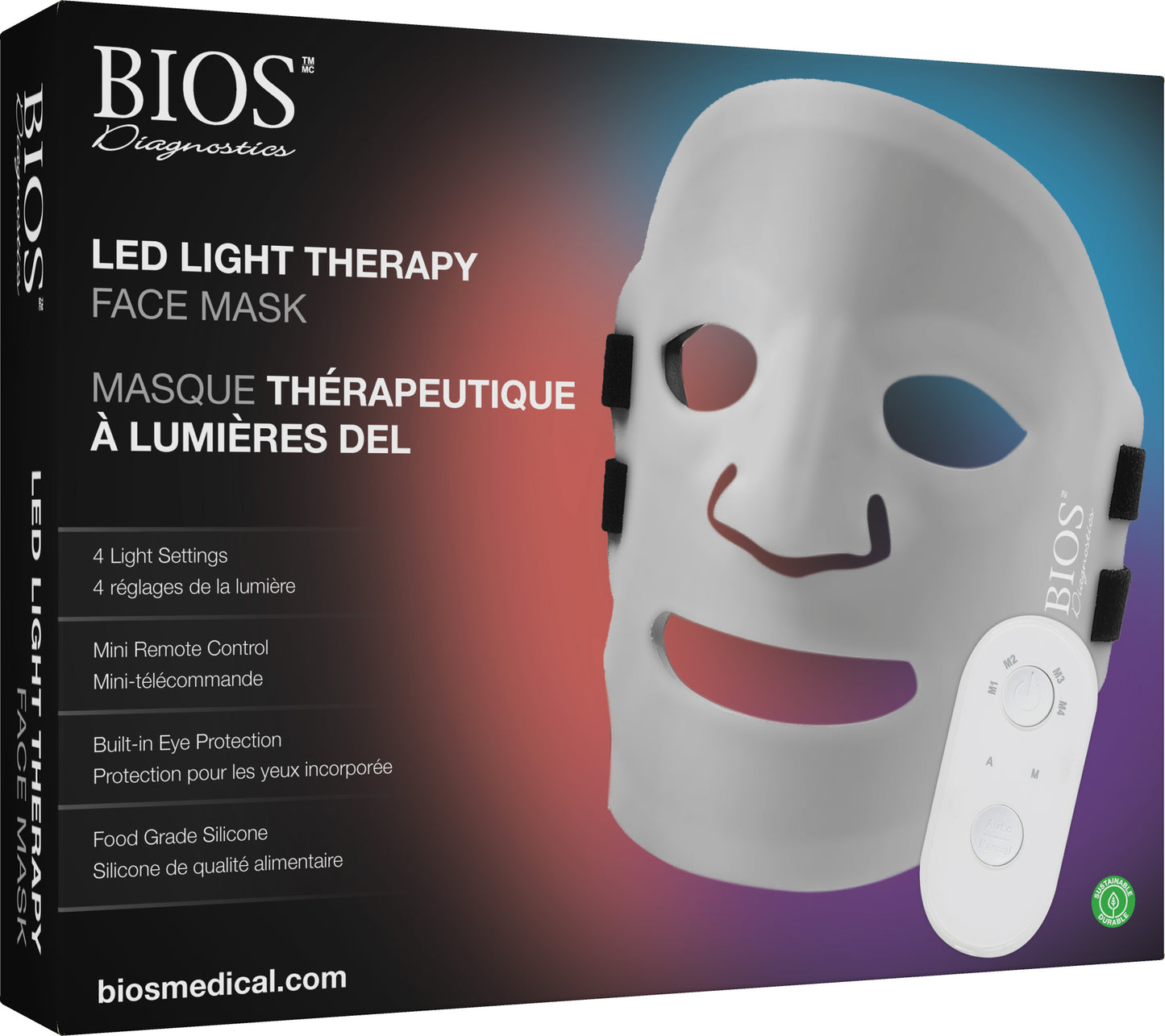 LED Light Therapy Face Mask