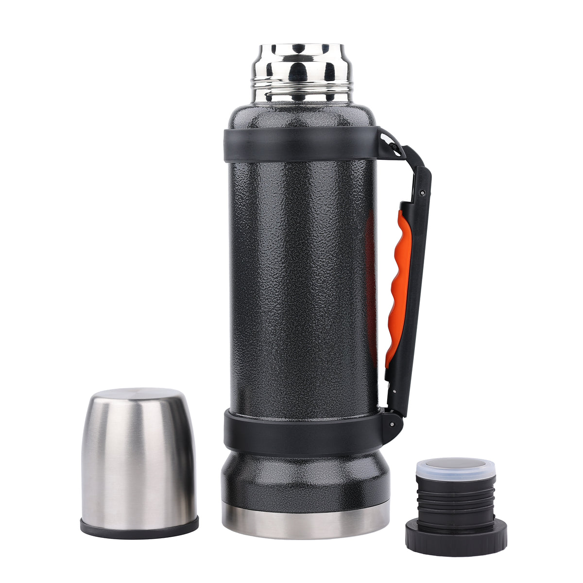 Bottle with Lid and Cap Off