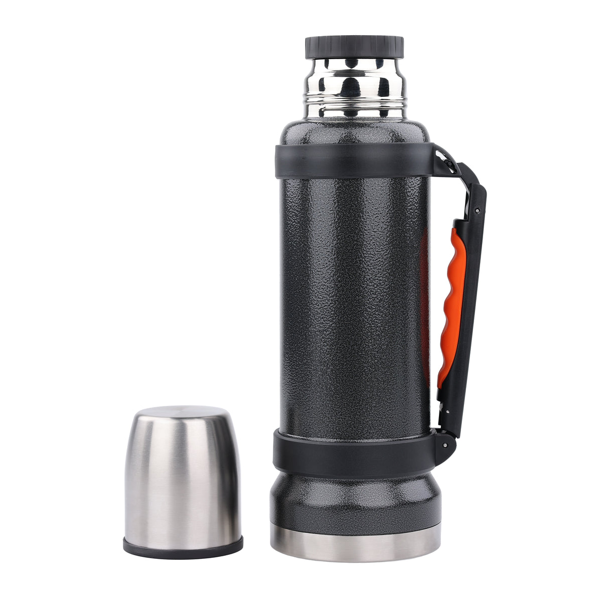 Bottle with Lid On and Cap/Mug Off
