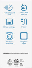 Charger l&#39;image dans la galerie, Heating Wrap Shoulders and Back pkg side 1
