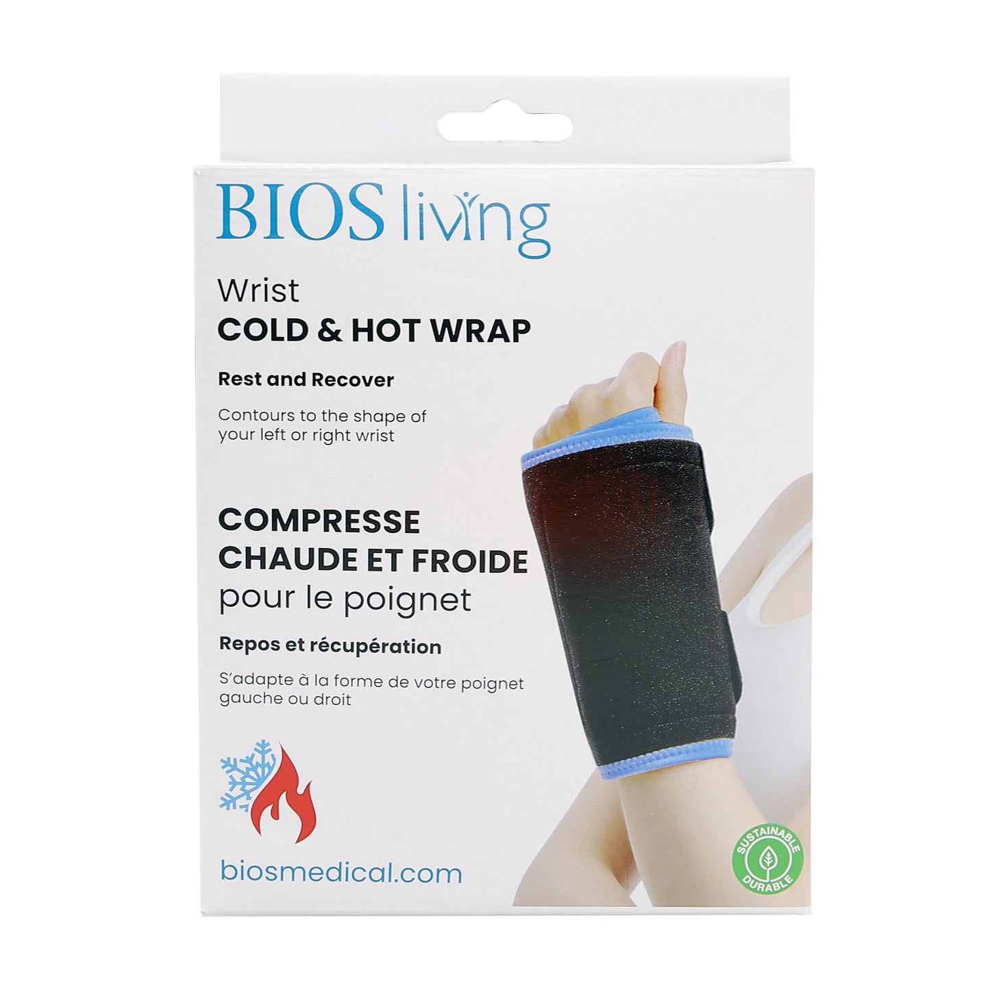Wrist Cold & Hot Wrap package front
