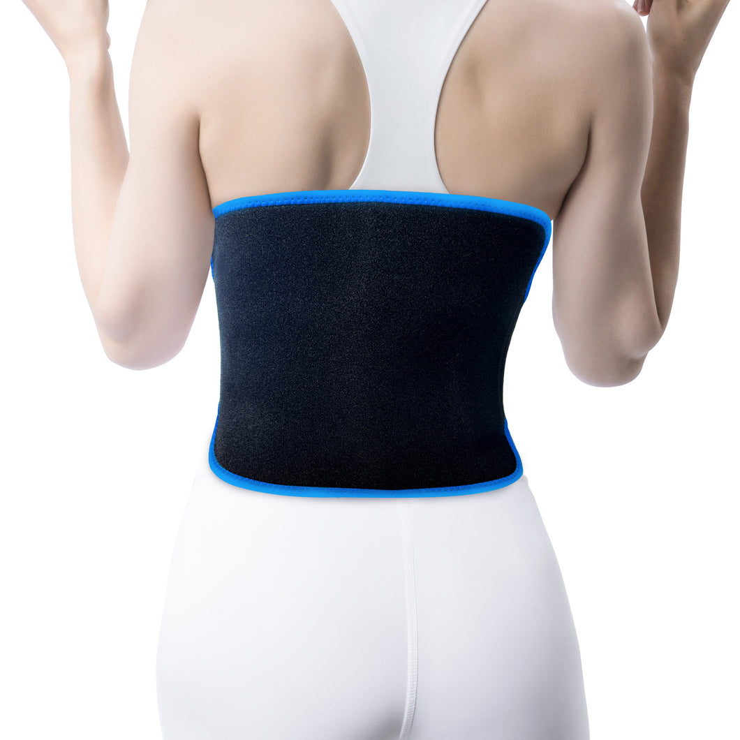 Back Cold & Hot Wrap in use