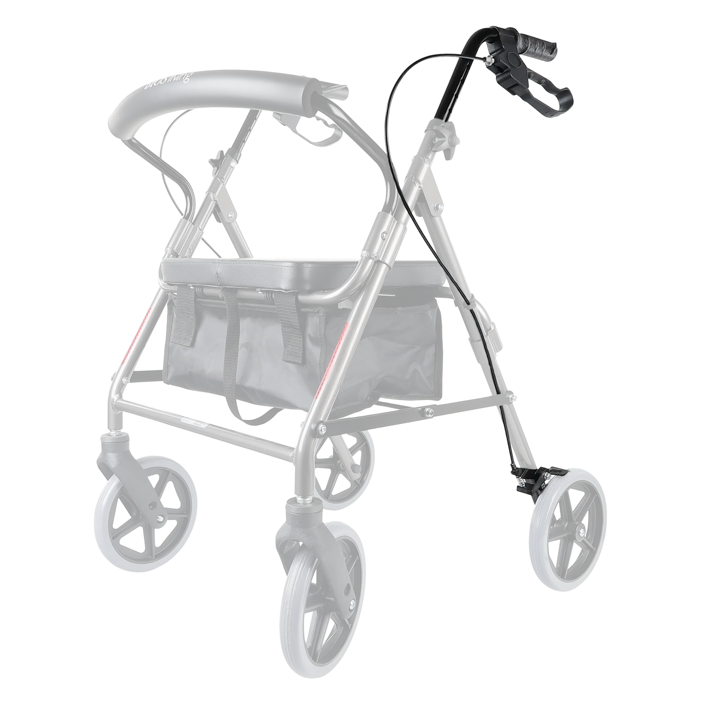 Ensemble de frein manuel gauche de rechange pour ambulateur