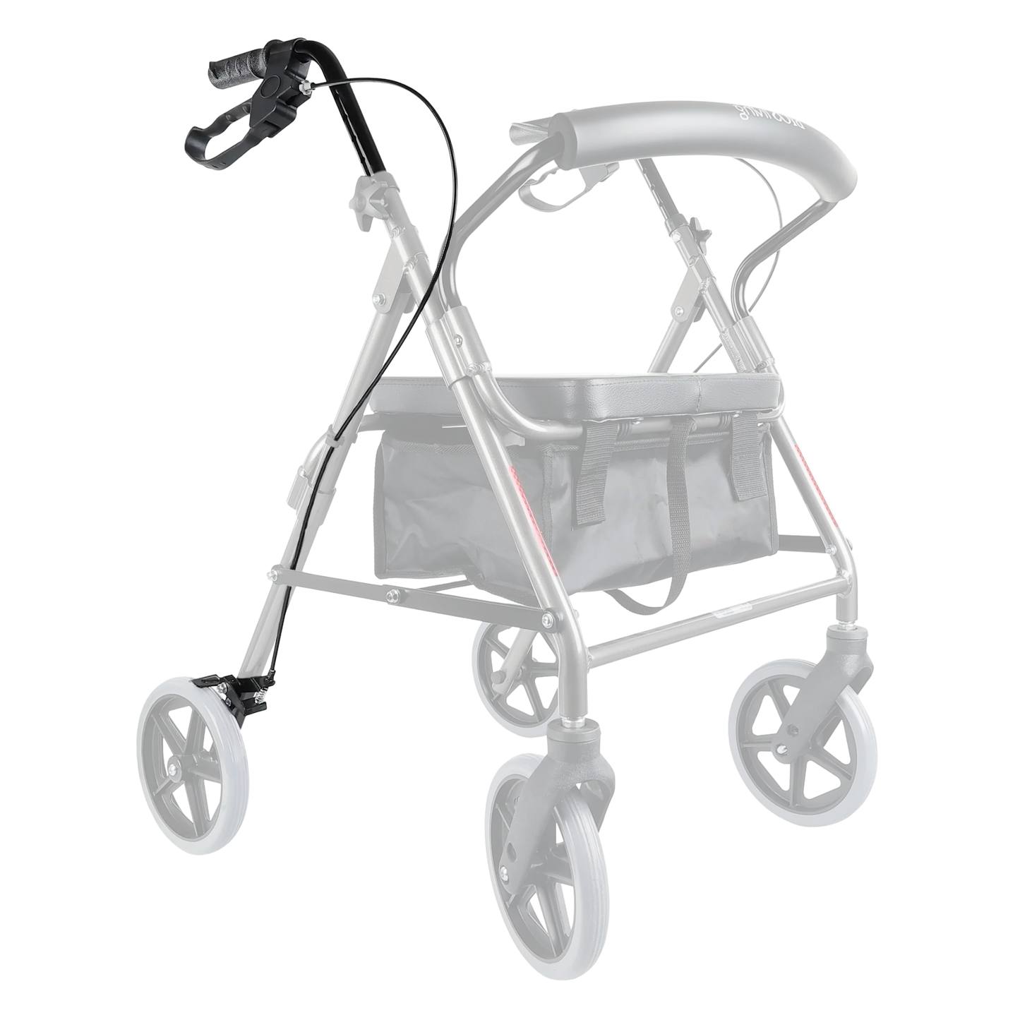 Ensemble de frein manuel droit de rechange pour ambulateur