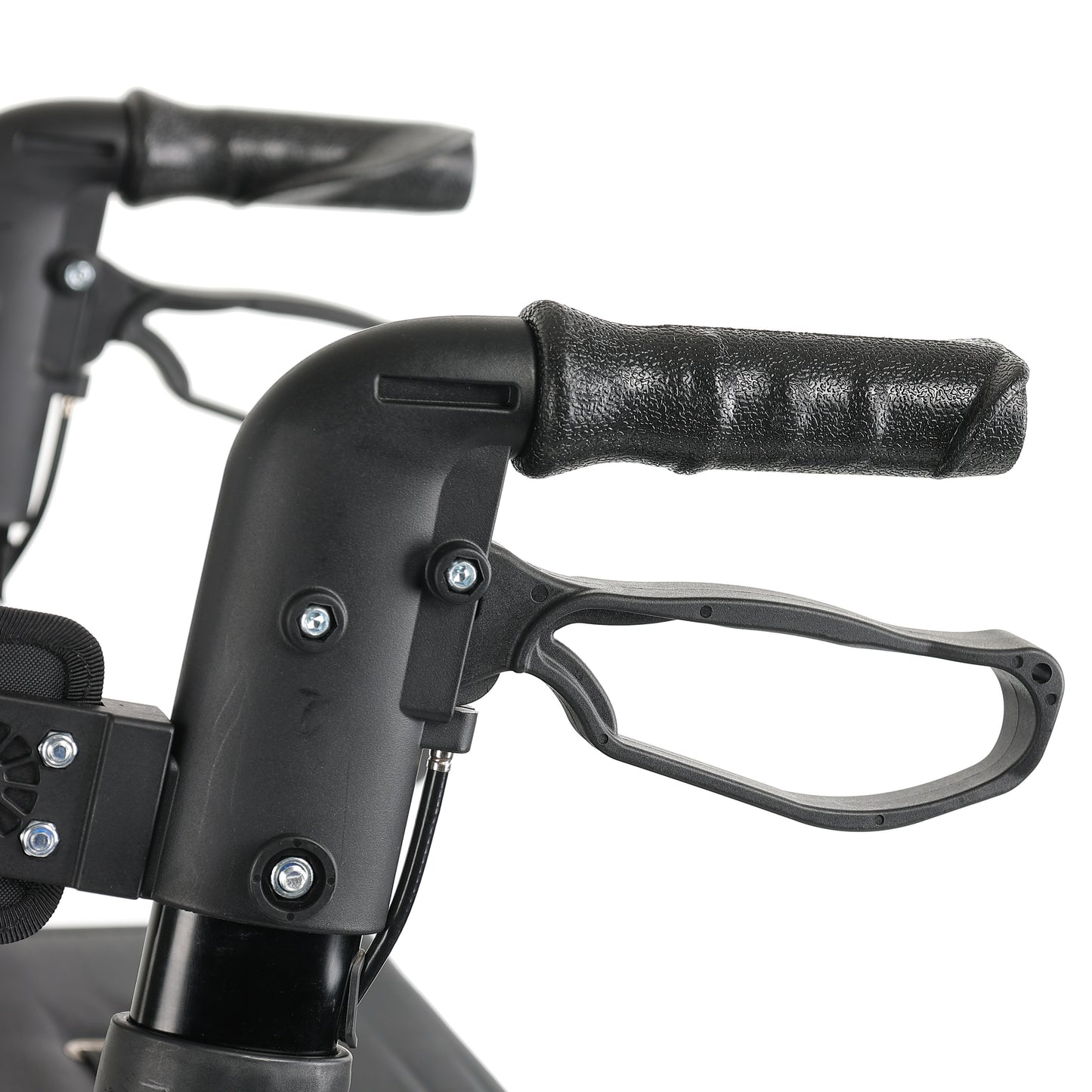 Onyx Deluxe Rollator brakes