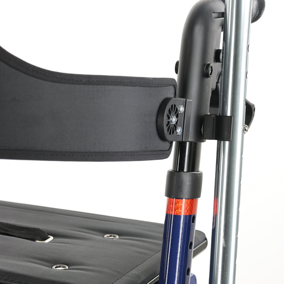 Onyx Deluxe Rollator cane holder 