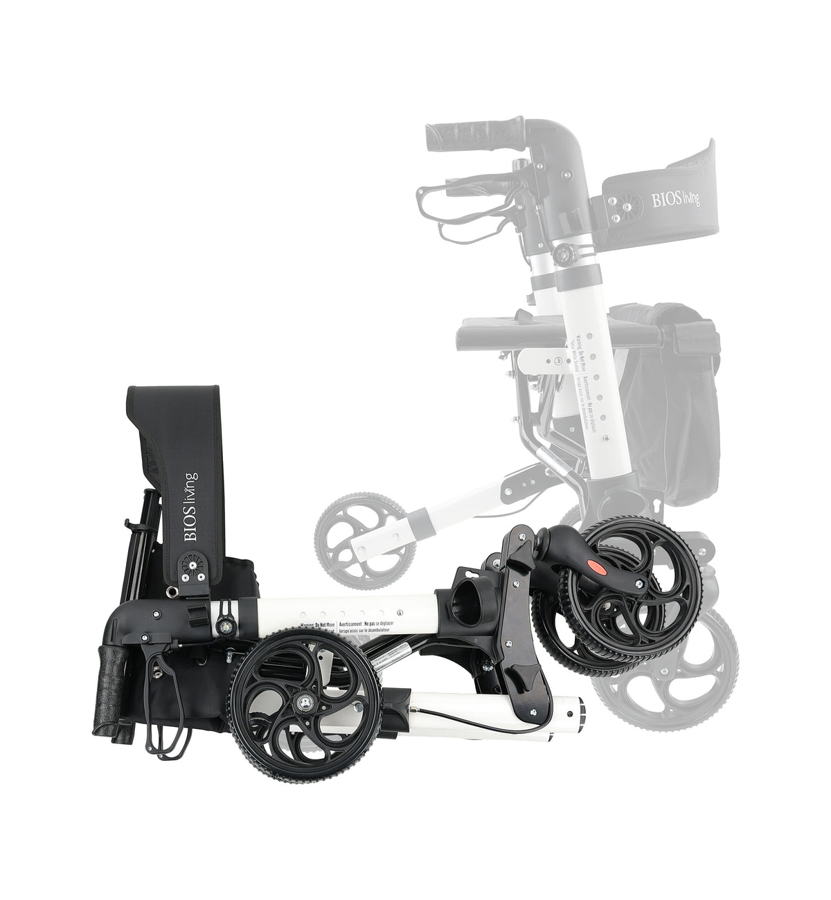 Eclipse Rollator folded