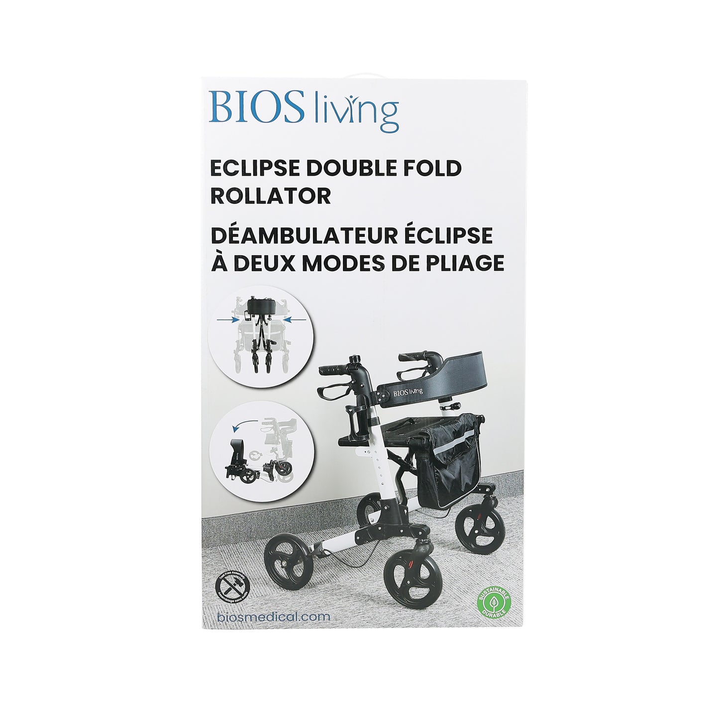 Eclipse Rollator packaging