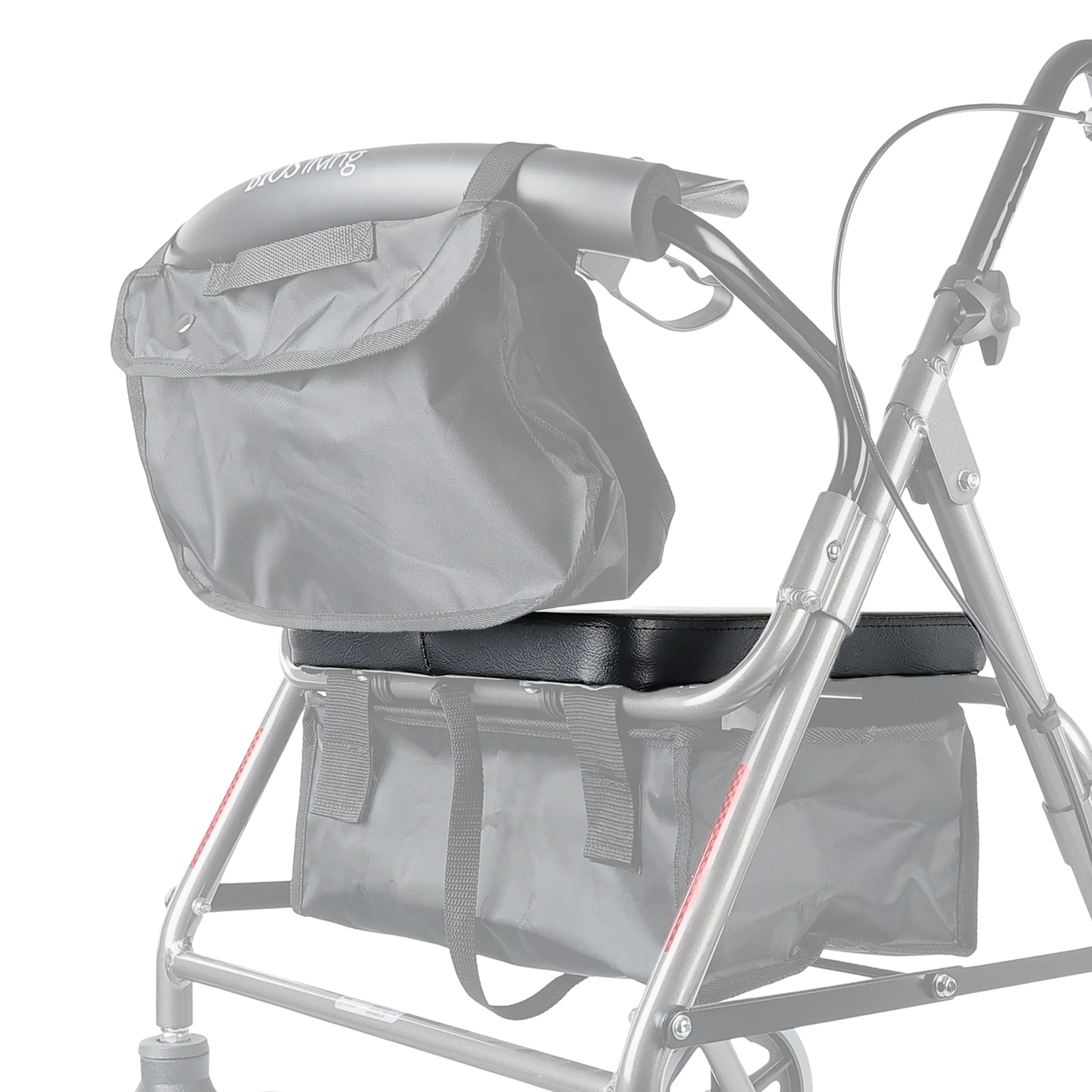 Siège de rechange pour ambulateur
