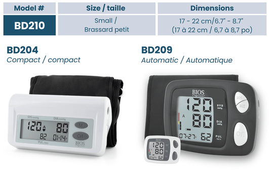 Replacement Cuffs for BD204 and BD209