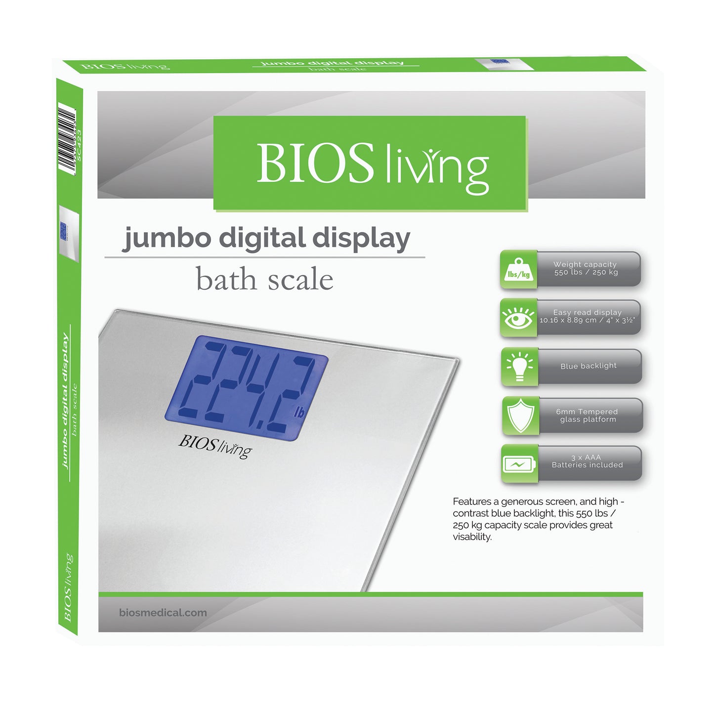 Weight Management Kit with AFIB Blood Pressure Monitor, Bariatric Scale & Pill Box