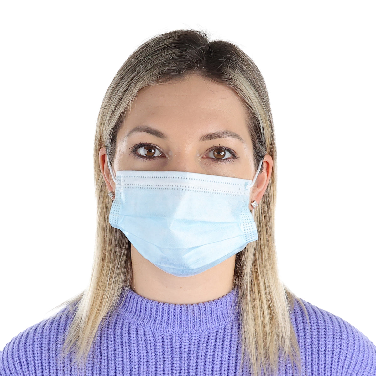 Disposable Face Masks in use
