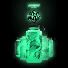 Load and play video in Gallery viewer, 32oz Wide Mouth Water Bottle - GloWyld Series
