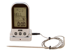 Load image into Gallery viewer, 132HC Wireless Pre-programmed Thermometer  and  probe
