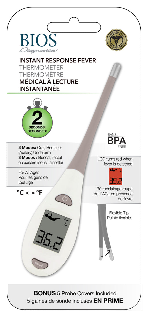 Thermomètre médical à réponse immédiate