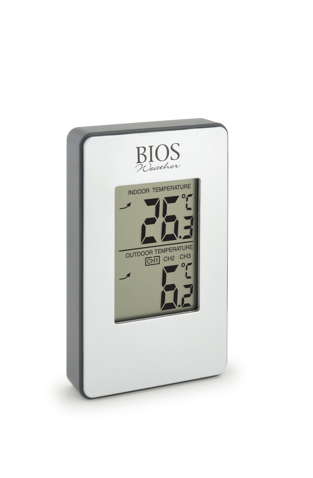 Wireless Indoor/Outdoor Thermometer angle view