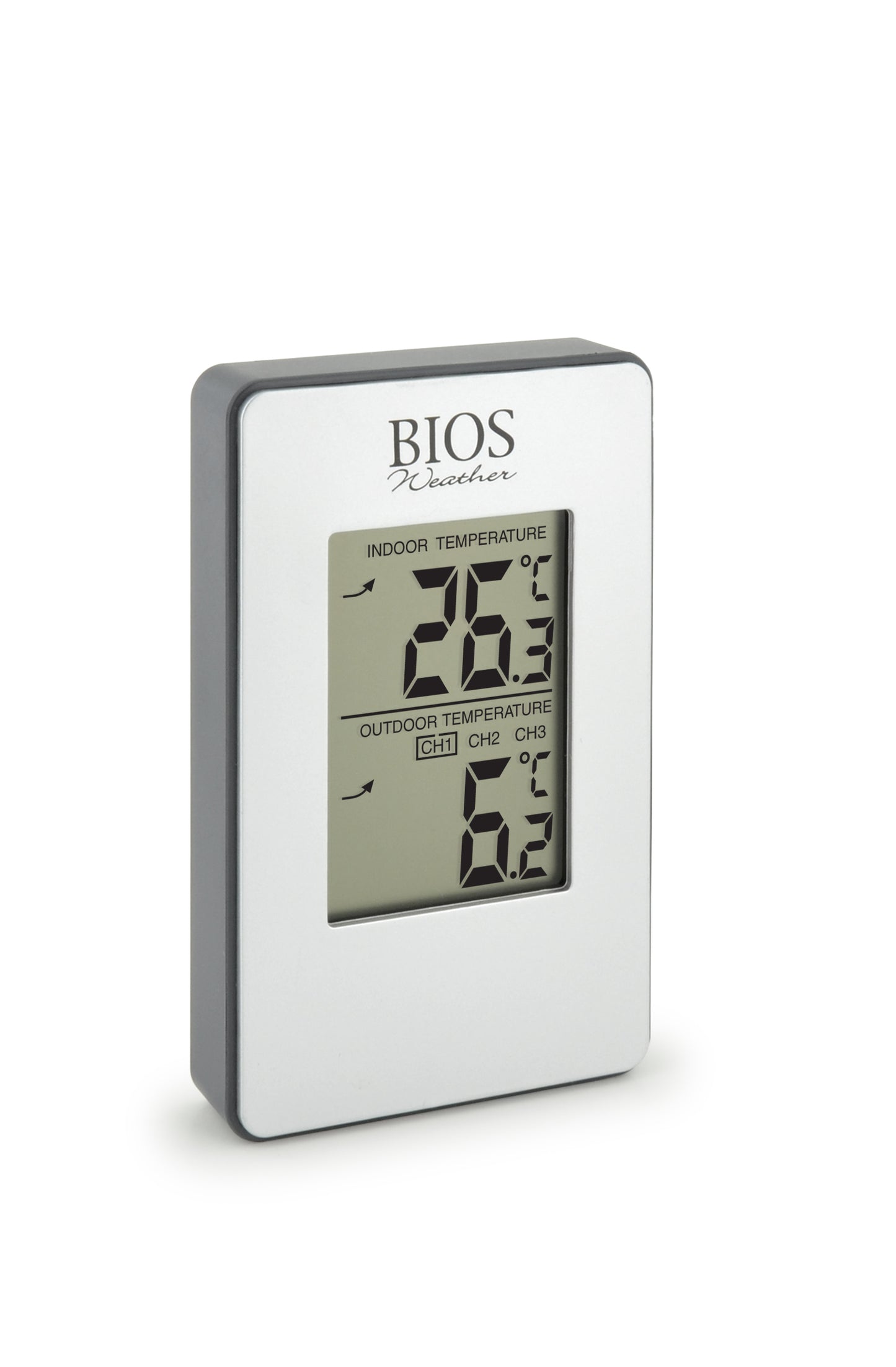 Wireless Indoor/Outdoor Thermometer angle view