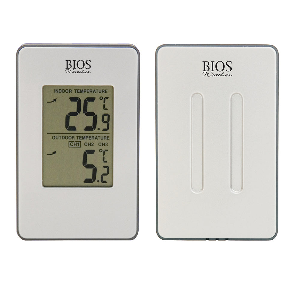 Wireless Indoor/Outdoor Thermometer – BIOS Medical