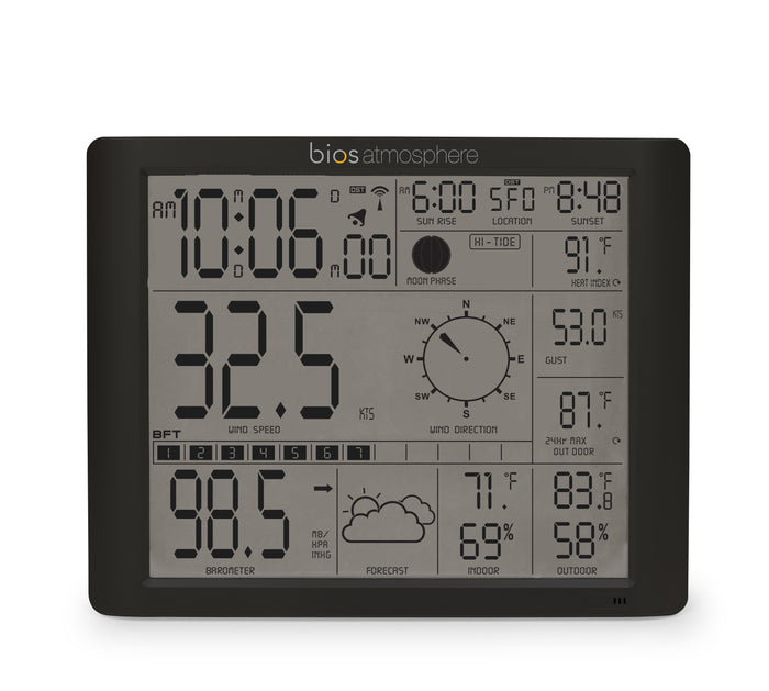 Jumbo Weather Station Monitor