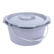 Replacement Commode Bucket with Splashguard