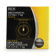 620SC Mechanical 2.2lbs / 1 kg Scale retail packaging - Front