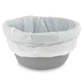 Commode Liners inside commode pail