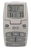 DT100 Pre-Programmed Meat and Poultry Thermometer and Timer Screen and Buttons